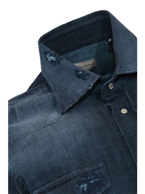 Camicia Texas in denim SARTORIO NAPOLI | TEXAS400B